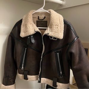 [80% NEW] ZARA Double Sided Short Jacket